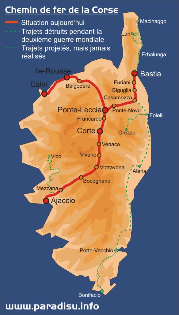 TRAIN CORSE  balade insolite Olmuccio H  tel R  sidence