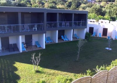 Hôtel Olmuccio - vue drone - hotel chambres supérieures